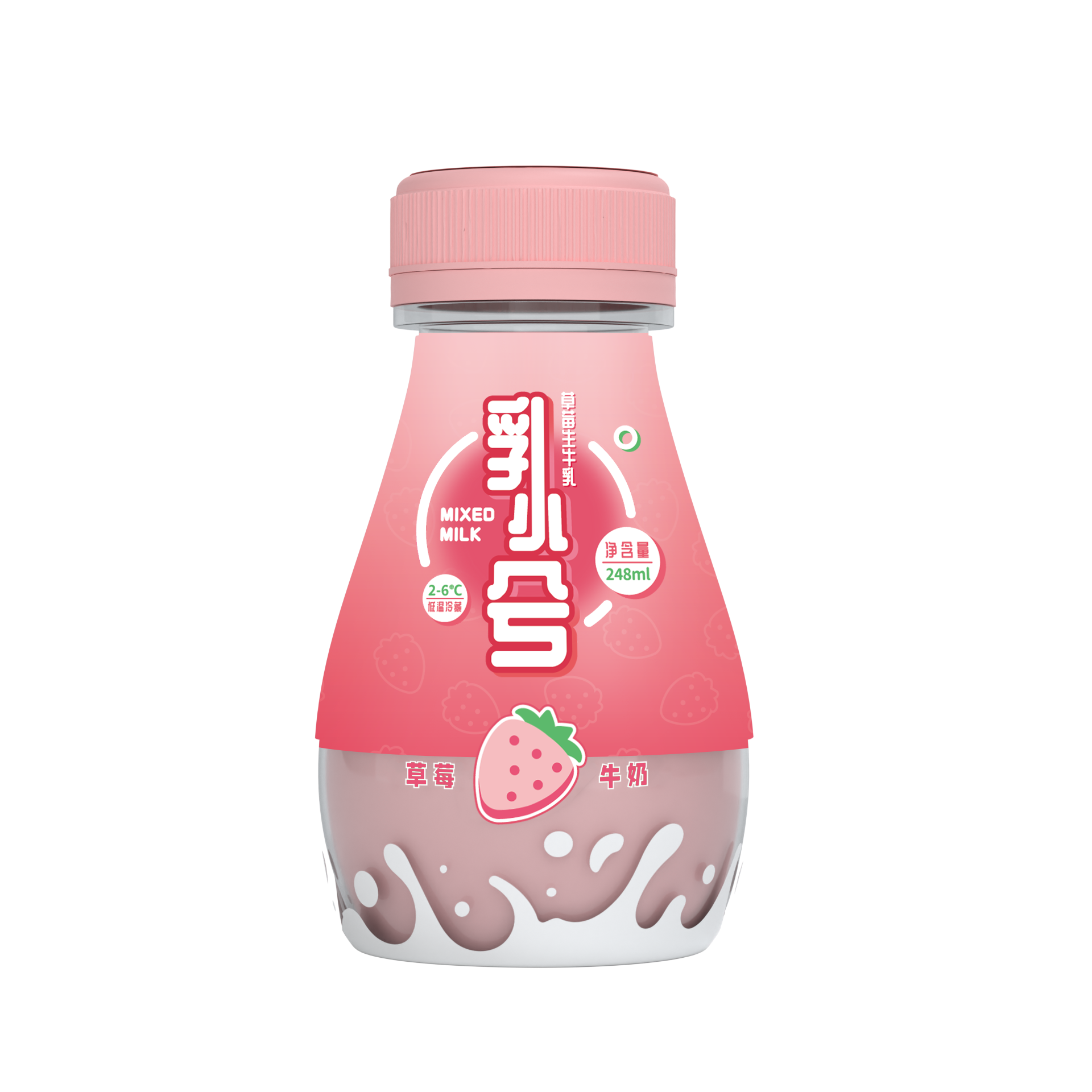 ruxiaoxi strawberry milk