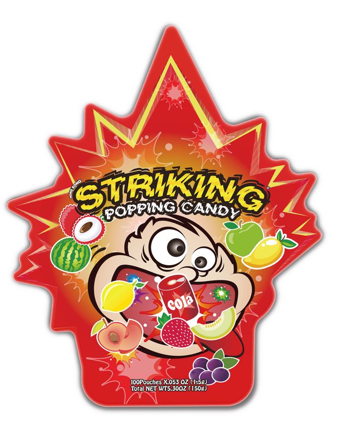 STRIKING Popping Candy Giftbox 15g