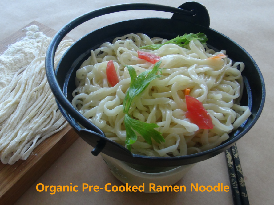 Organic  Pre-cooked Ramen Noodle